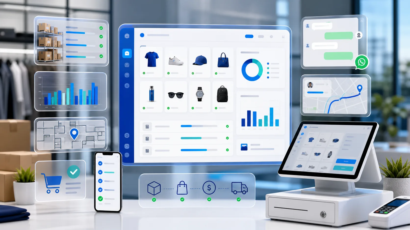 Plataforma de comercio con catálogo, ventas e inventario